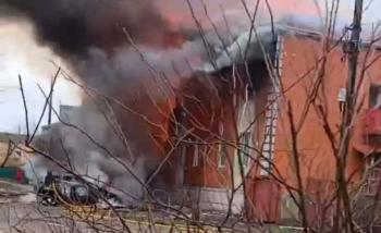 Building of the Tax Service was damaged as a result of enemy shelling in Chernihiv region