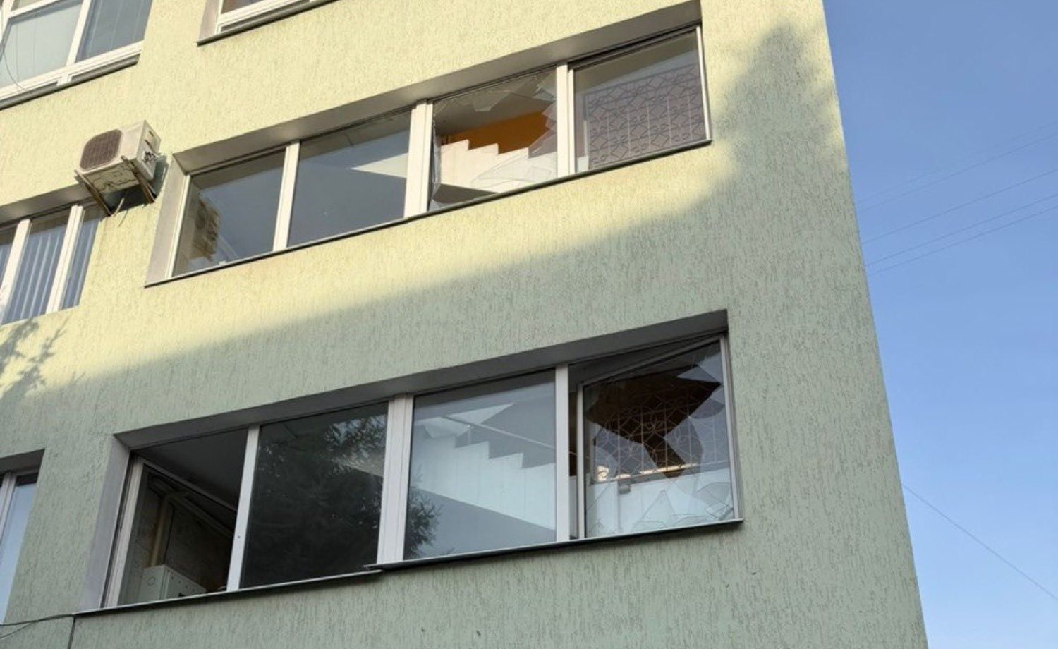 As a result of enemy shelling in Poltava region, one of the Tax Service’s premises was damaged. Фото № 1/0