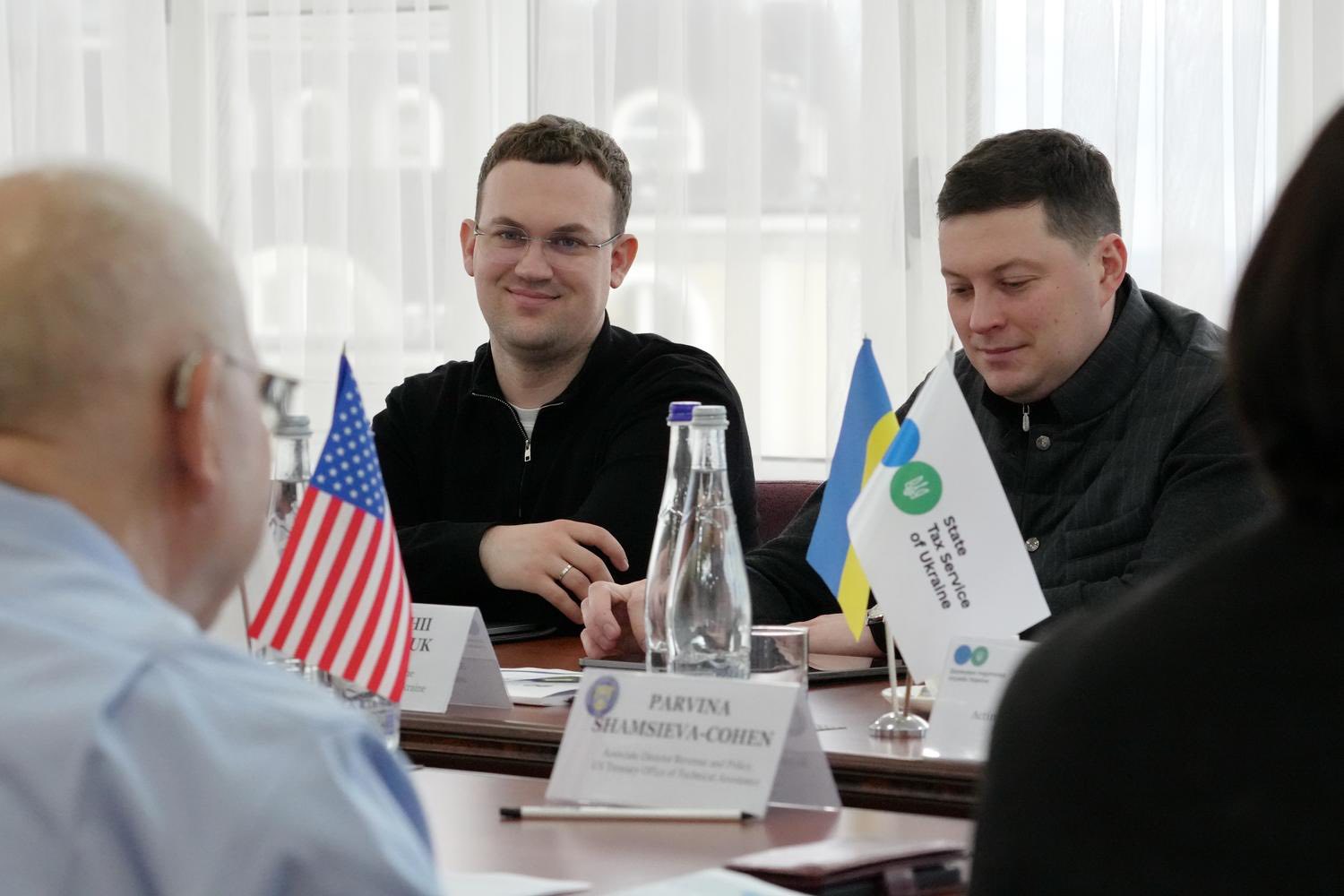 State Tax Service and Office of Technical Assistance of the US Treasury Department have agreed on further steps in digital tax administration transformation. Фото № 2/1