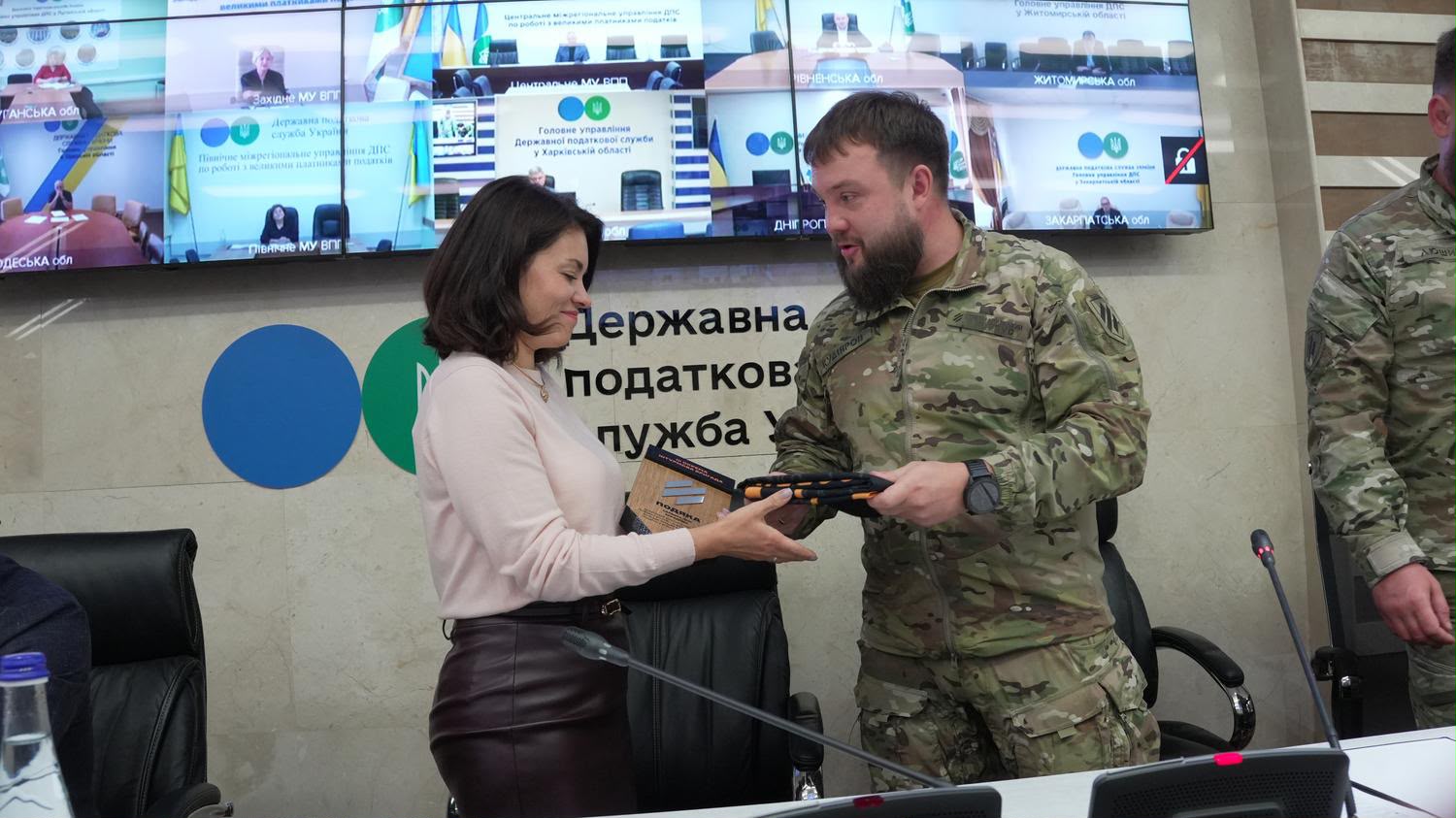 Representatives of the Third Army Corps of the Armed Forces of Ukraine thanked the State Tax Service for supporting Ukrainian militaries. Фото № 5/4